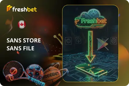 Freshbet Android installation sans Google Play Canada