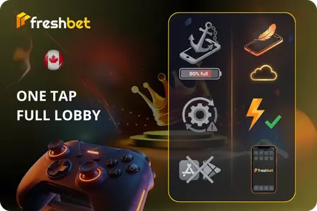 Freshbet App login home screen shortcut